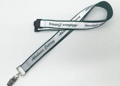China Customized 3 / 4''Glow In The Dark Lanyards Reflective Lanyards For Exhibitions for sale
