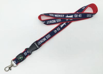 China Unique Design Safety Breakaway Lanyards With Polyester / Nylon Material for sale