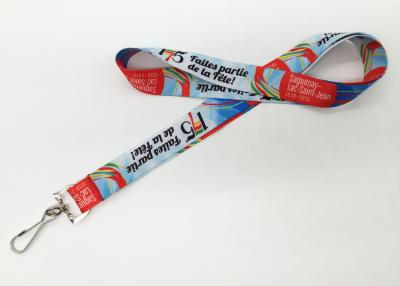 China Direct Single Name Supreme Custom Polyester Lanyards with colorful logo for sale