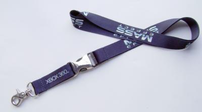 China Heat Transfer Print Fashion Neck Strap Lanyard For Exhibition , 100 Polyester for sale
