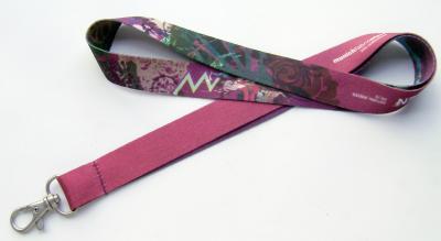 China School Use Polyester Dye Sublimation Lanyards Customized Logo For Safety for sale