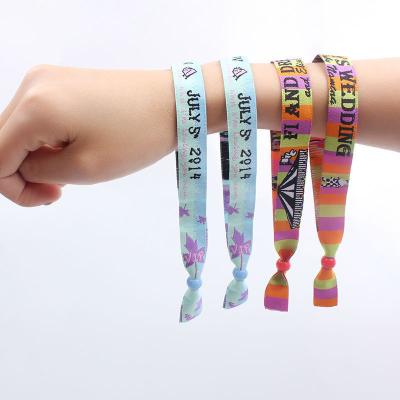 China 1.0CM-1.5CM Size Custom Wrist Band With Imitation Nylon Material  for sale