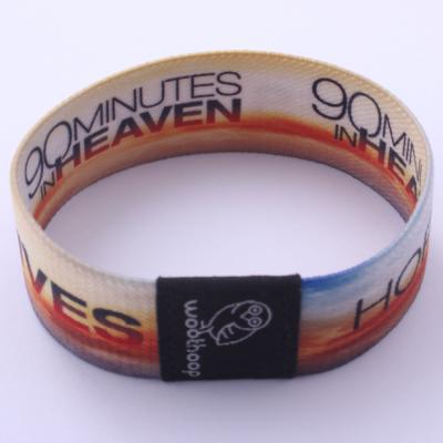 China Beautiful Different Color Custom Wrist Band For Club / Bar / Concert for sale