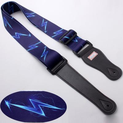 China Colorful Durable Personalized Guitar Straps For Bass Ukulele Guitar for sale