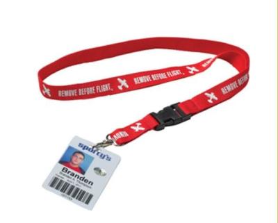 China Eco Friendly Card Holder Lanyard , Id Badge Lanyard For Students / Teachers for sale