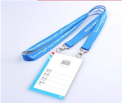 China 2.0CM Size Customized Logo Badge Holders Lanyards For Event / Festival for sale