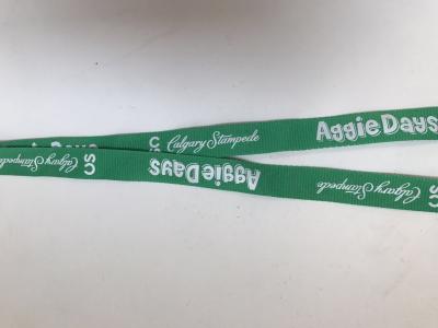 China Fashionable Custom Polyester Silk Screen Lanyards Printing Logo For Club for sale