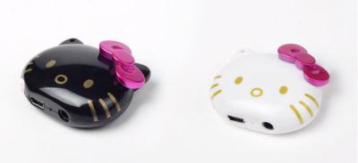 China Hello mp3 kitty Mini cartoon kitty Cat Mp3 With Lovely design and colorful Mp6001 for sale