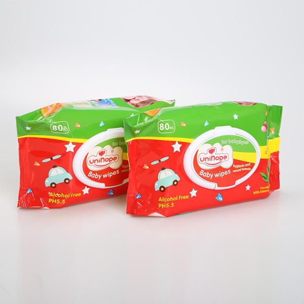 Quality Alcohol-Free Organic Cotton Baby Wipes Private Label 15*20CM Sheet Size for sale