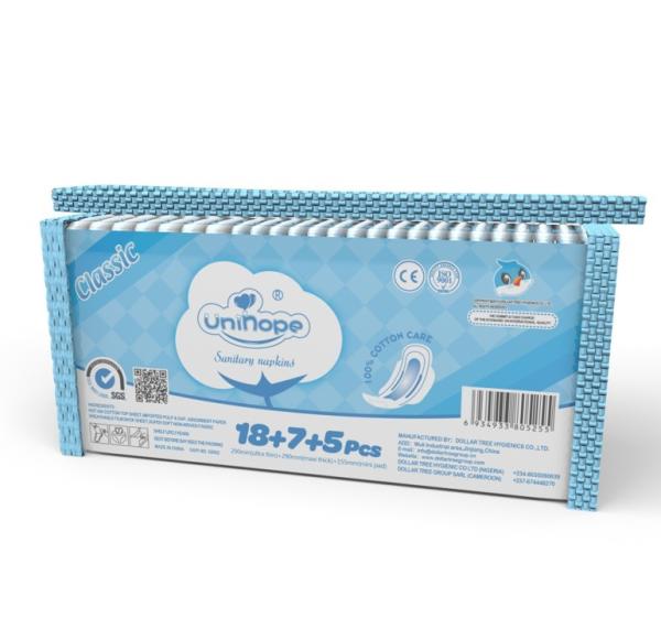 Quality Feel Comfortable Sanitary Brands Pad for Female Super High Absorbency Made of for sale