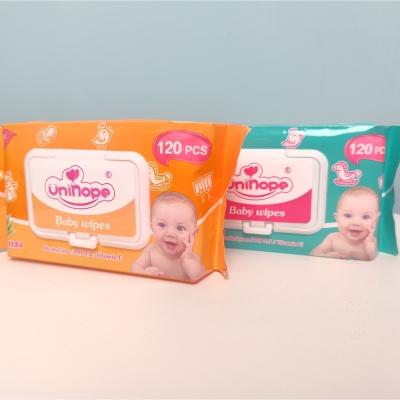 China Age Group Babies Household Organic Wet Cleaning Pure Water Based Cotton Plant Lid Cover Newborn Baby Wipes for sale