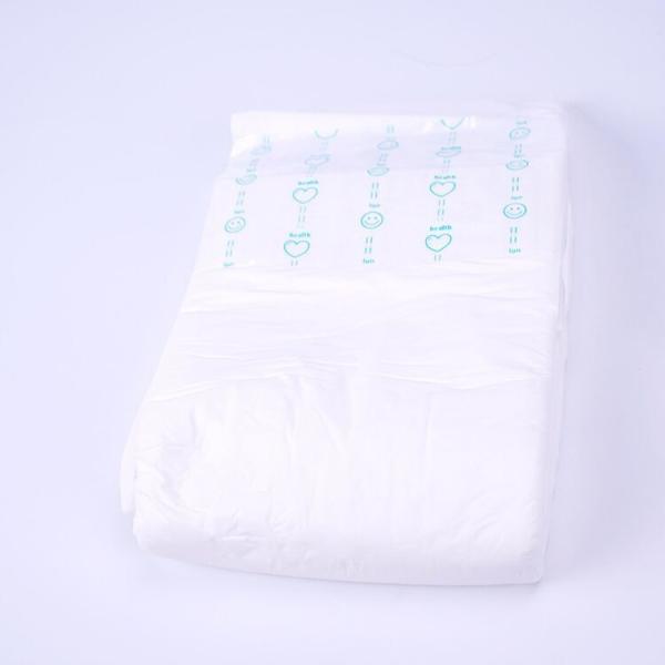 Quality Non Woven Fabric Customized Large Size White Medical Adult Diaper For 100% for sale