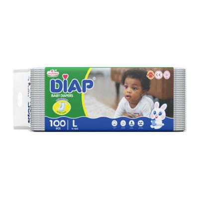 China Babies Age Group Fluff Pulp Disposable With SAP L Size Diaper Packet for sale