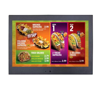 China 10 Inch Stand Alone Digital Advertising Displays Outdoor Digital Signage for sale
