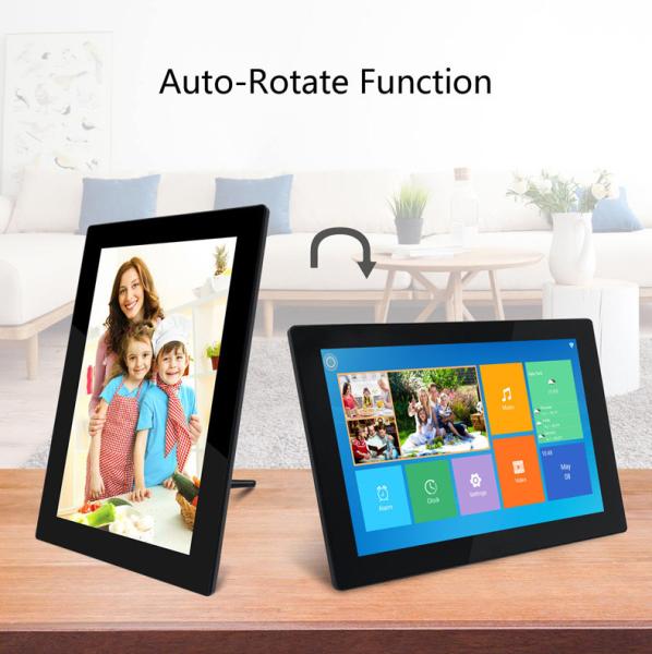 Quality 1280*800 Resolution WIFI Digital Photo Frame 10 Inch Cloud WiFi For Families for sale