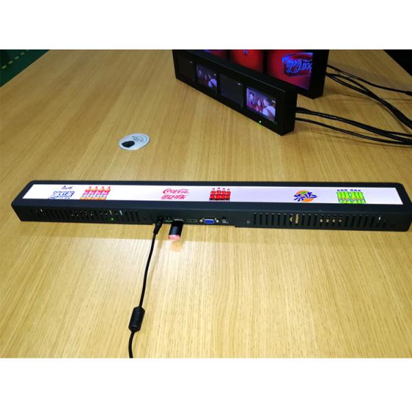Quality Metal DC 12V 23 Inches Strip 350 Nits Stretched Bar LCD for sale
