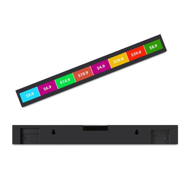 Quality Metal DC 12V 23 Inches Strip 350 Nits Stretched Bar LCD for sale