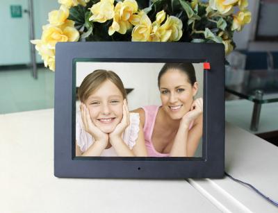 China função dos multimédios da relação do 4:3 quadro digital da foto do LCD de 8 polegadas para a família ou a finalidade comercial à venda