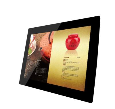 China Big 15 Inch Video / Audio HDMI LCD Digital Photo Frame With Clock And Calendar for sale