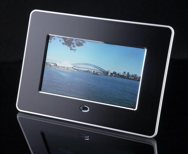 Quality Advertising 7" Metal Brushed POP LCD Display Screen With Video Loop Play for sale