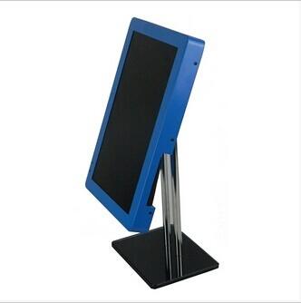 China Blue 8 Inch USB 2.0 Metal Rack POP LCD Display Monitor With Loop Photo Play for sale