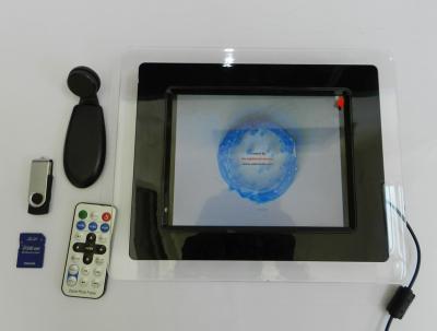 China Exhibición transparente del POP LCD del acrílico 8 pulgadas con LED Balcklight, resolución 800*480 en venta