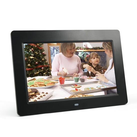 Quality Decorative Desktop 10 Inch Video POP LCD Display With Colorful Frame LOGO Print for sale