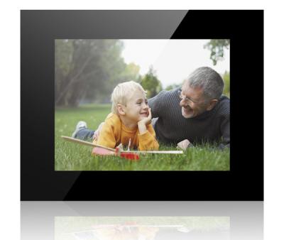 China HD preto quadro acrílico da foto do Lcd da exposição de um POP LCD de 12 polegadas com auto jogo video à venda