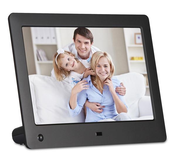 Quality Wedding / Friendship 8 Inch High Resolution Digital Picture Frame 1280*768 for sale
