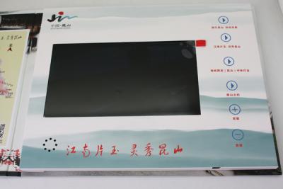 中国 再充電可能な 1400mah 電池で造られる個人化されたギフトの注文のビデオ挨拶状 販売のため