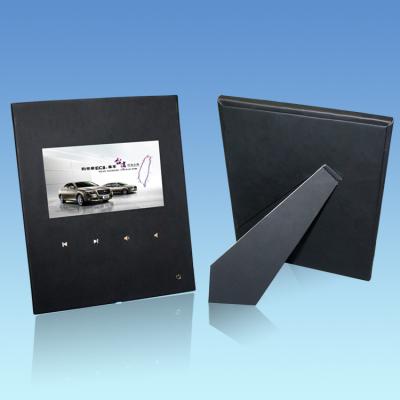 China USB TFT 7 Inch Black Custom Video Greeting Cards With XP / Vista / Windows 7 System for sale