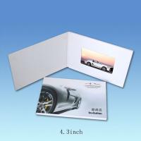 Quality 4.3 Inch Gift Custom Video Greeting Cards for sale