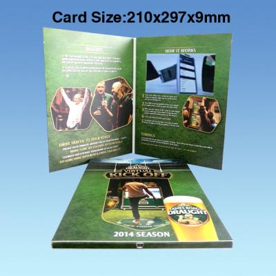China Wedding Custom Video Greeting Cards , 7 Inch 16.7M Promotional Video Card for sale