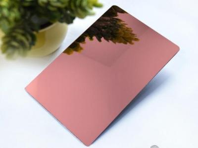 China A folha de aço inoxidável colorida do revestimento do espelho 8k escovou o revestimento 201 202 304 304L 309S à venda