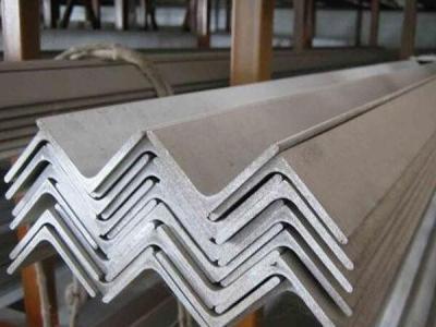 China 2B No.4 No.6 No.8 Stainless Steel Profiles Q235 316L SS Angle Bar for sale