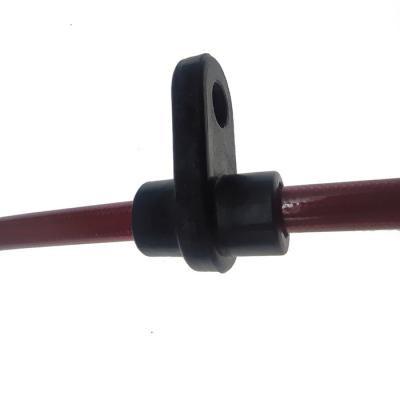 Chine Couleur noire rouge protectrice faite sur commande de douille de tuyau hydraulique de HSBRK à vendre