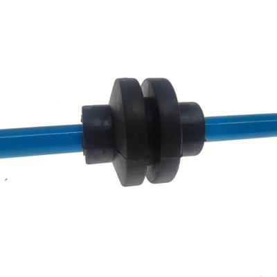 China HSBRK Plastic And Rubber Parts Fixed Rubber Grommet Sleeve For Brake Lines for sale