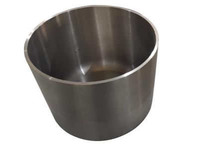 China Customized vacuum Furnace Parts Pure 99.95% sintered tungsten crucibles for sale