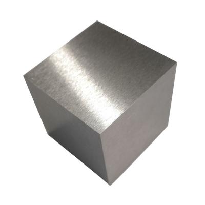 Cina High Hardness Tungsten Metal Cube 99.95% Pure Tungsten Block in vendita