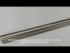 Molybdenum lanthanum tube
