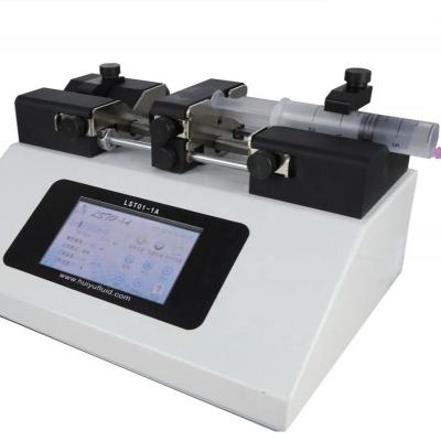 China Large Touch Screen Laboratory Syringe Pump Can Use Various Type Of Injector for sale