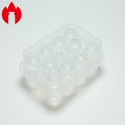 China 2ml Clear Sterile Glass Vial With Plastic Box for sale