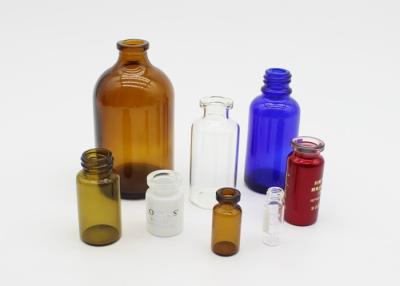 China Pequeña botella de cristal farmacéutica o cosmética en venta