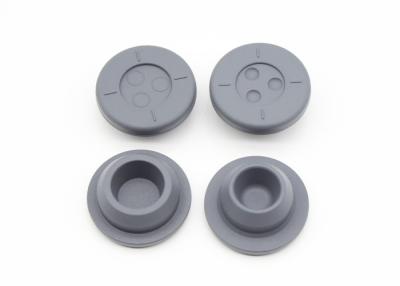 China 28mm Grey Pharmaceutical Rubber Stoppers For 28 Mouth Infusion Bottles for sale