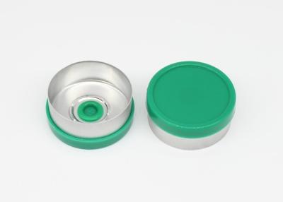 China Pharmaceutical Aluminum Plastic Vial Caps 20mm Size For Injection Vial for sale
