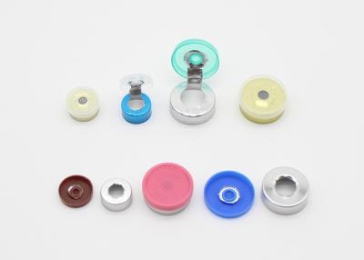 China Aluminum Plastic Vial Caps Tear Off Type Customized Color CE Certificated for sale
