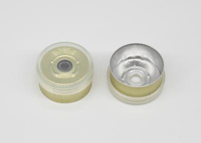 China Transparent Double Arrow Vial Caps 13.3*6.3 Mm Size Tear Off Type for sale