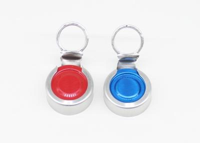 China 20mm Color Customized Two Pieces Crimp Aluminum Cover Cap With Ring-Pull for sale
