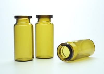 China envase farmacéutico ambarino del frasco del vidrio de Borosilicate 10ml para la medicación en venta