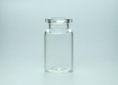 China Clear Injection Liquid  Small Glass Vials 6ml Capacity Transparent Color for sale